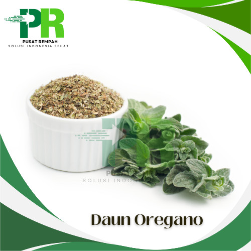 

250g Daun Oregano Bubuk Kasar Organik Oregano Leaves Dried Flakes Premium / Bumbu Pelengkap Masakan Daun Origano Kering 250 Gram Pusatrempah