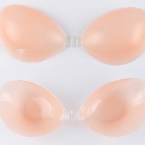 Silicon Push-Up Bra Tanpa Tali Invisible Push Up Bra Silicon 4009 *