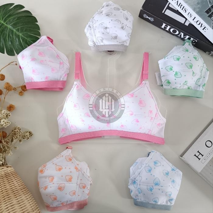 1 LUSIN BRA REMAJA ABG PRINTING Bh Motif *