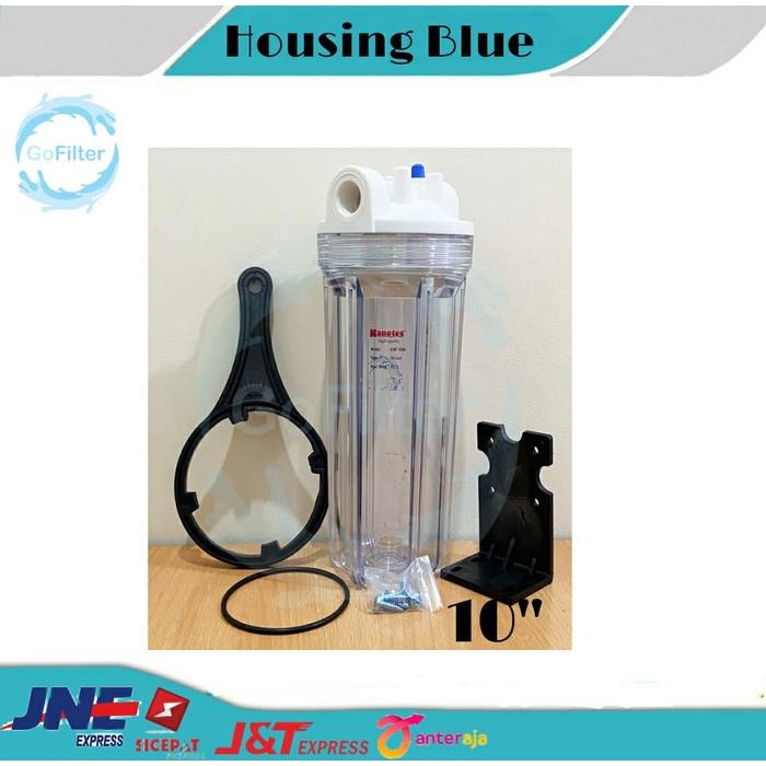 HOUSING FILTER NANOTEC 10 INCH / CLEAR *