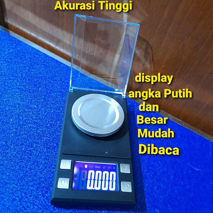 Timbangan Analitik Obat Lab Emas 50 Gram X 0.001 Gram