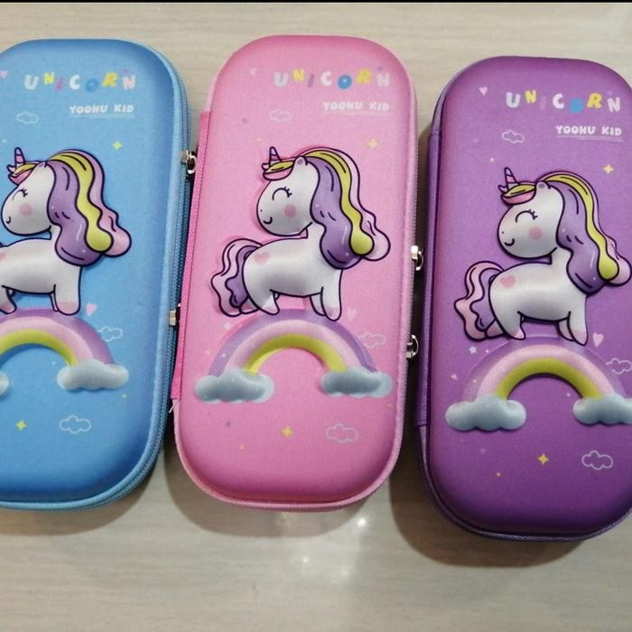 

Kenko Stationary - 3D Kotak Pensil Hard Case Anak Sekolah 2 Layer Cowok Cewek