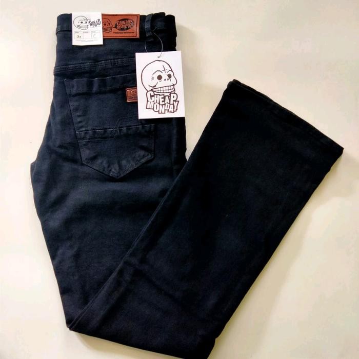 DISKON Celana Jeans Cutbray Pria Panjang Cutbray Size Jumbo 35-38 Celana Pria Komprang READY STOCK