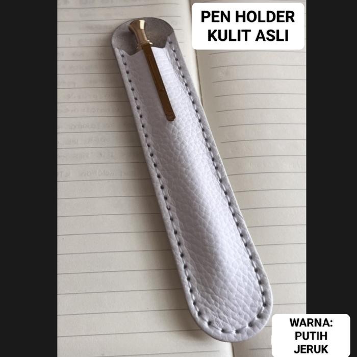

Kenko Stationary - Sarung Tempat Pen Pulpen Pensil Kulit Sapi Asli Leather Pen Case 1 Pen