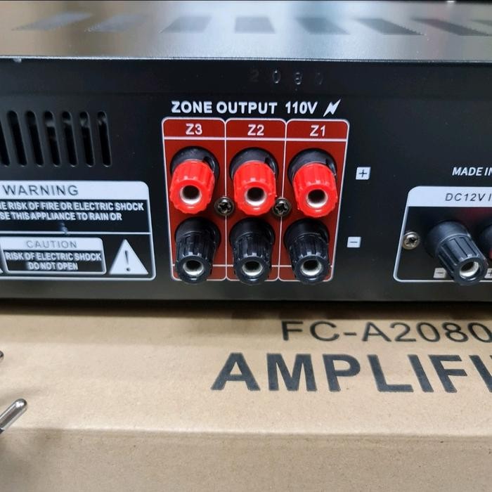 Venom Kenwood - Power Amplifier Firstclass Fca 2080 Original Ampli