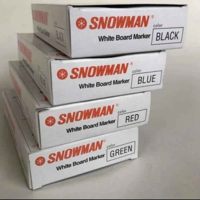 

Spidol Snowman White Board Bg-12 Harga Satu Lusin Pasti Ori