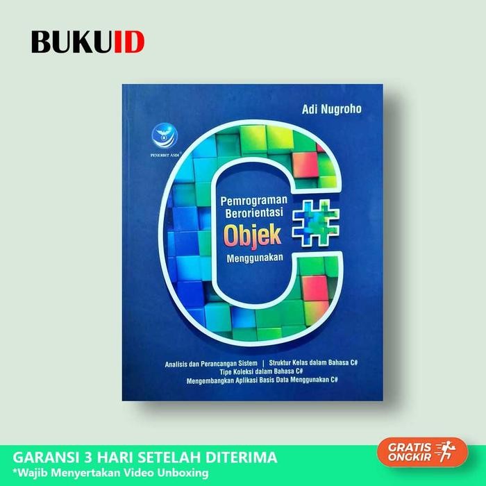 

Buku Pemrograman Berorientasi Objek Menggunakan C#