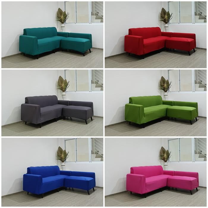 VFTD Sarung Sofa / Cover Sofa Type L Putus / Sarung Sofa L
