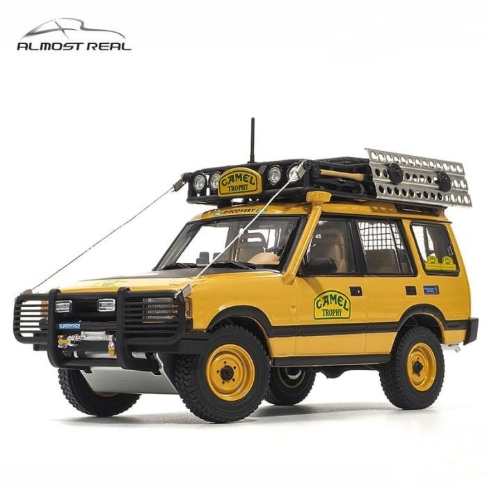 1/18 ALMOST REAL LAND ROVER DEFENDER CAMEL TROPHY KALIMANTAN DIECAST