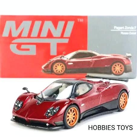 Mini GT 382 Pagani Zonda F Rosso Dubai