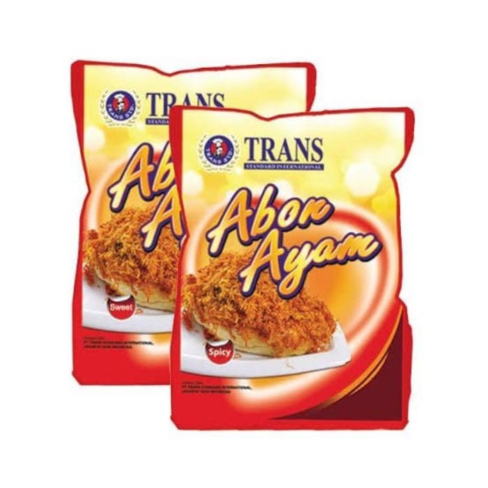 

Trans Abon Ayam Pedas 1Kg - Spicy Chicken Floss Topping Roti