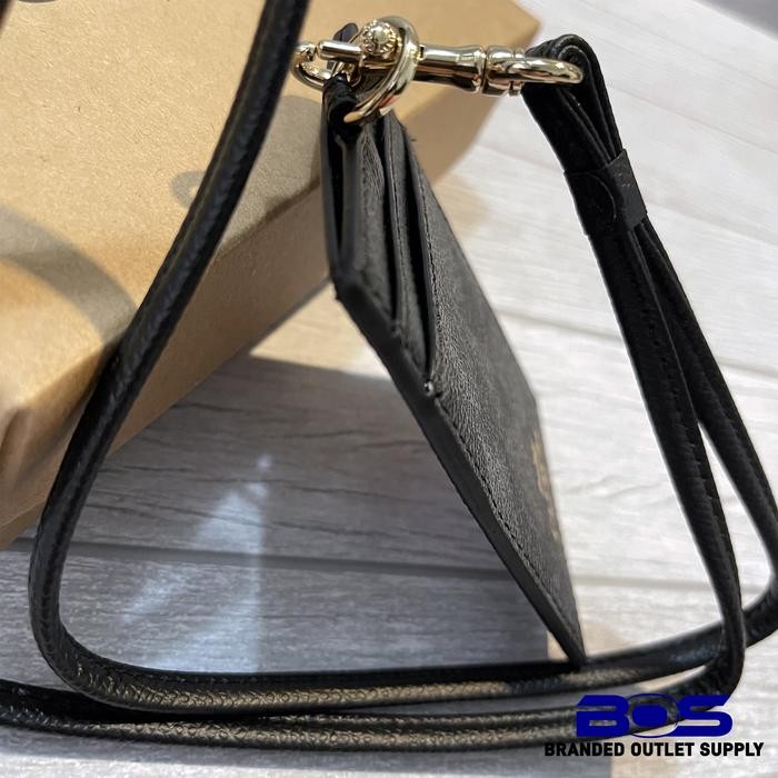 

Id Lanyard 65573 Signature Canvas Black Charcoal