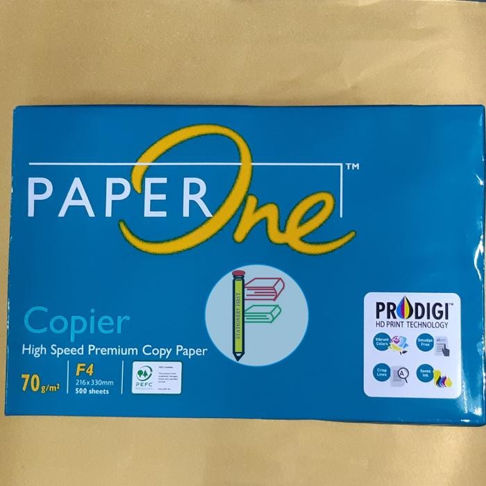 

Khusus Grab Gojek Kertas Hvs Paper One F4 70 Gram Per Box 5 Rim