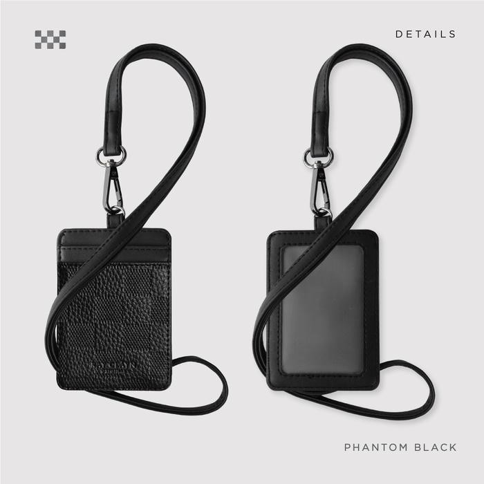

Ray Clyn - Id Card Lanyard Phantom Black / Lanyard / Lanyard Kulit