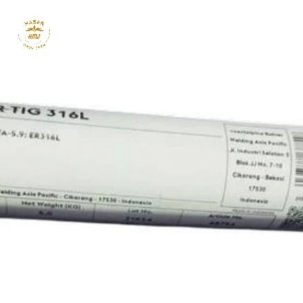 BOHLER KAWAT LAS STAINLESS TIG 316L 1,6MM 2,4MM, 3,2 MM 5KG AWS A5.9 ASME SFA-5.9 ER316L BERAT 1