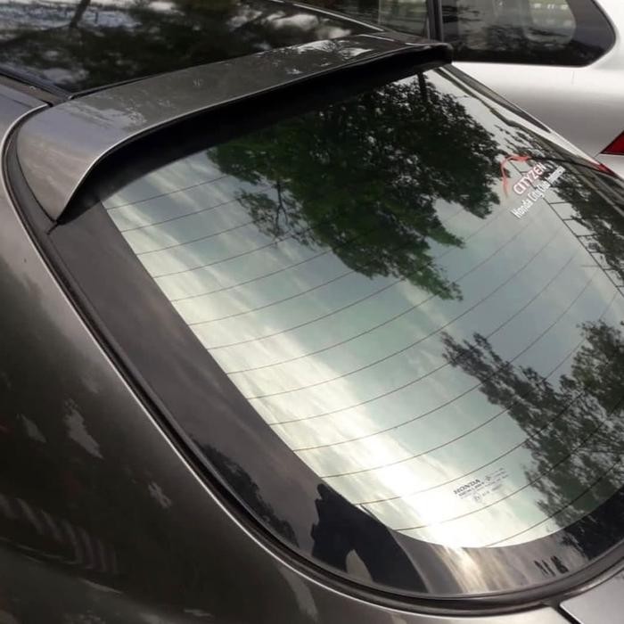 Visor Rear Visor Honda City Thn 2003-2008 Fiber Glass Warna Hitam Dop