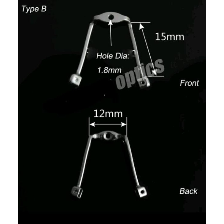 Nosepad Arm / Tangkai Nosepad / Metal Peyangga Hidung