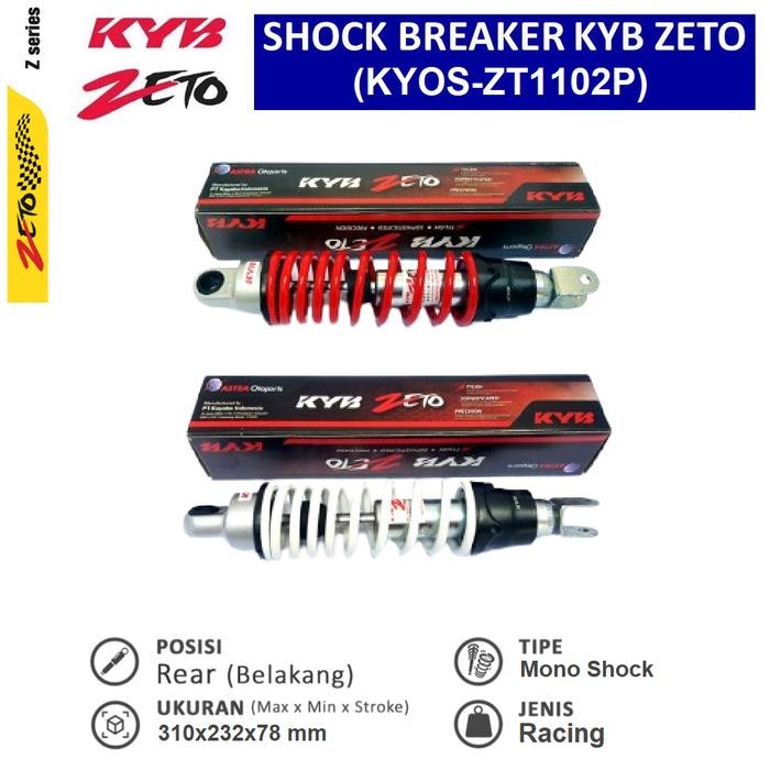SHOCK BREAKER KAYABA ZETO KYOS ZT 1102