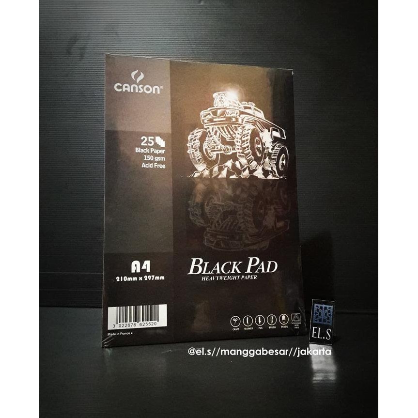 

Canson Black Pad A4
