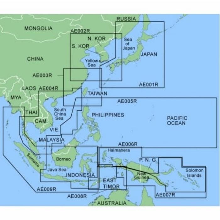 Peta Laut Bluechart Gps Garmin Untuk Semua Tipe Garmin Gpsmap
