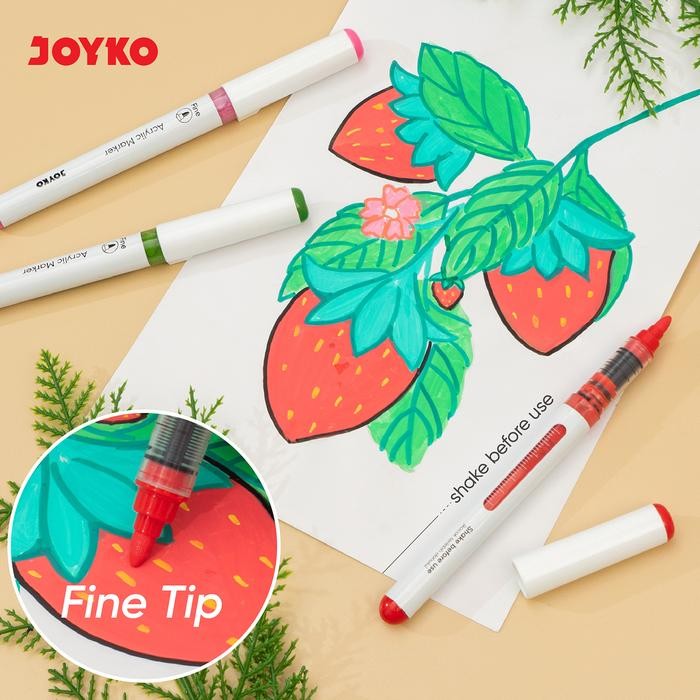 

JOYKO Acrylic Marker Spidol Akrilik ACMK-71