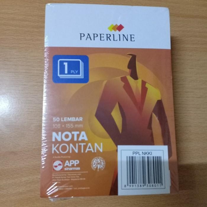 

TUMI Buku Nota Kontan Kecil 1 Ply Paperline Isi 10 Buku