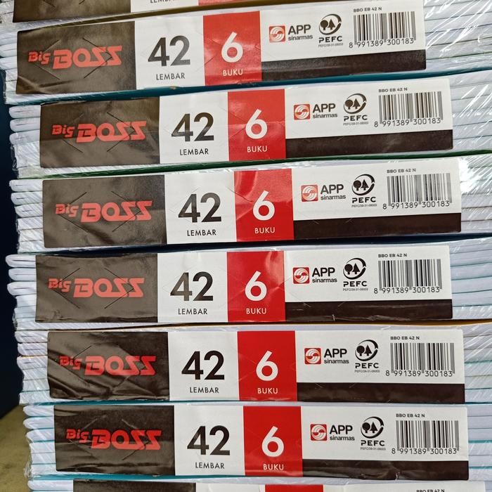 

TUMI Buku Tulis Sidu Maxi 42 Lembar Buku Tulis Bigboss 42 Lbr
