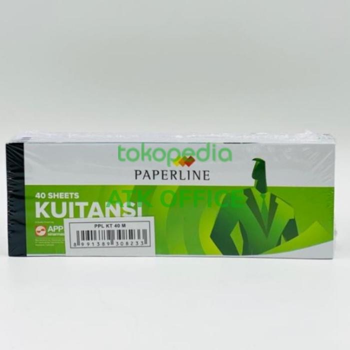 

TUMI Buku Kuitansi Paperline Kecil Kwitansi Kt 40 Mini Sepak (10Buku)