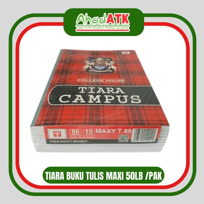 

TUMI Buku Tulis Tiara Campus Isi 50 Sheets 1 Pak Isi 10 Buku Ukuran B5 Paper Stationery