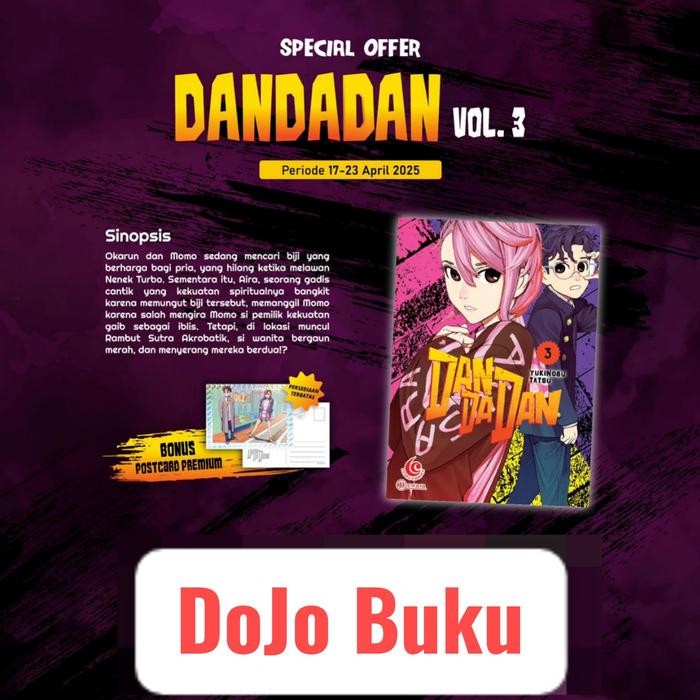 

Komik Dandadan 3 by Tatsu Yukinobu