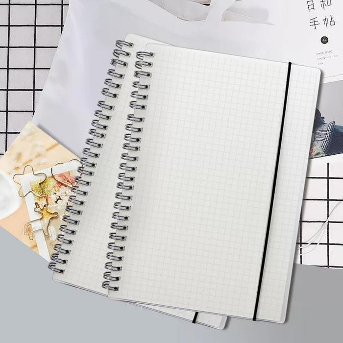 

I77W A5 Simple Notebook Buku Catatan Spiral