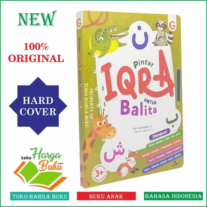 

Pintar IQRA untuk Balita FULL COLOR buku anak IQRO HC BOAR BOOK GIP