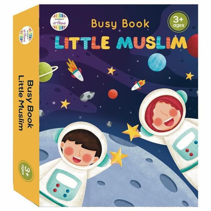 

Mainan Edukasi El-Hana Busy Book Little Muslim Buku Aktivitas Anak