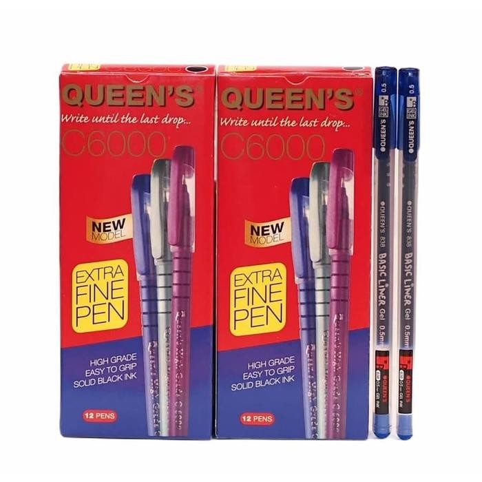 

I77W Faster Bundling- 2 Lusin Queen C6000 + 2 Pcs Queen Gel Blue