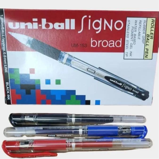 

I77W Pen Signo Uniball Um-153 1.0 (1 Pak / 12 Pcs)
