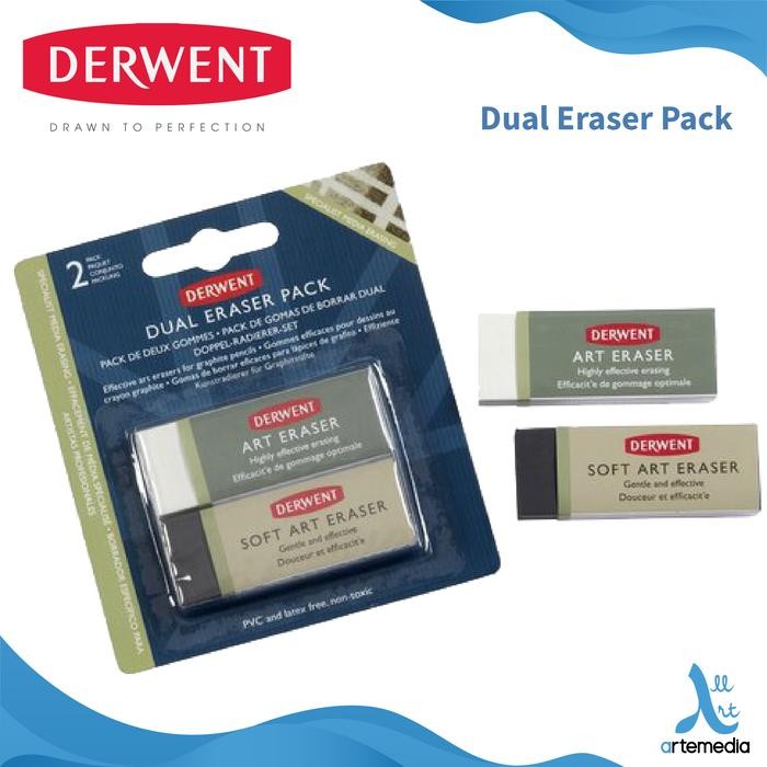 

I77W Penghapus Derwent Art Eraser Set 2