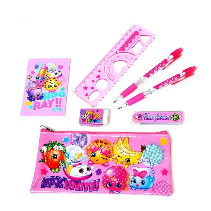 

I77W Shopkins Set Alat Tulis Anak Original Mechanical Sk-Nsst101