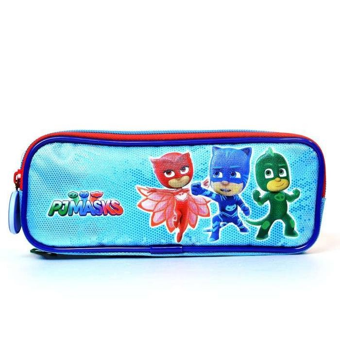 

I77W Pj Masks Tempat Pensil Original Pencil Pouch Case Blue Pm-Xspb204