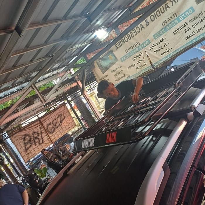 Roof Rack Bagasi Atas Mobil Daihatsu Terios Lama+Cross Bar Adventure