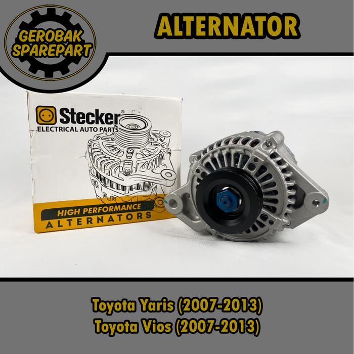 Alternator Dinamo Ampere - Toyota Yaris Bakpao / Vios Gen 2 (2007-2013) Stecker