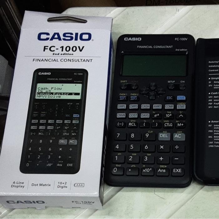 

X689 Casio Fc 100 V / Calculator Financial