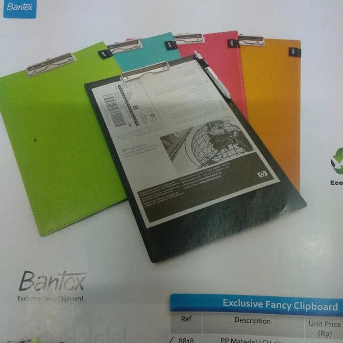 

X689 Bantex Exclusive Fancy Clipboard Pp Ch - Ref.8818