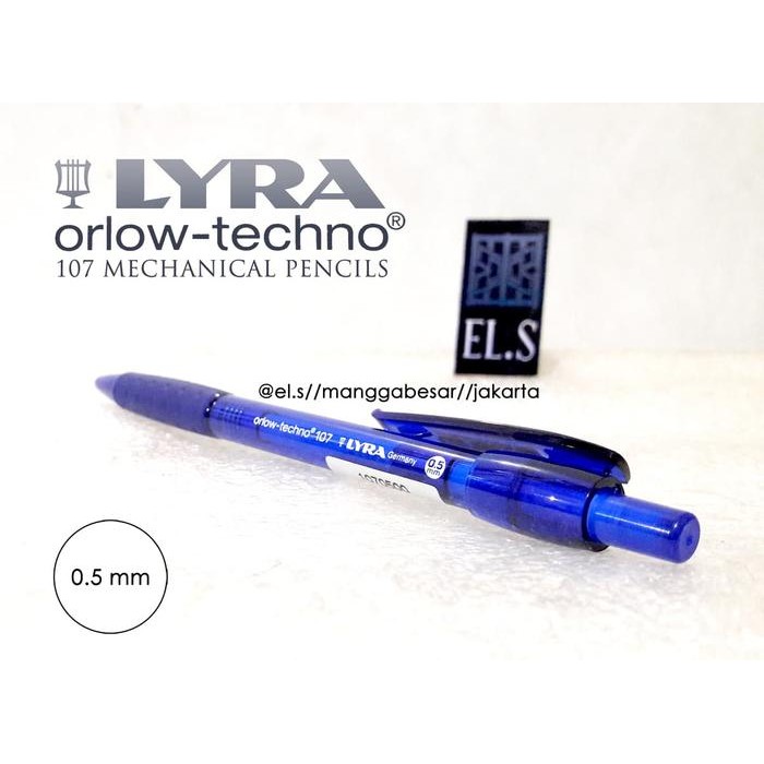 

X689 0.5 Lyra Orlow Techno 107 Mechanical Pencil
