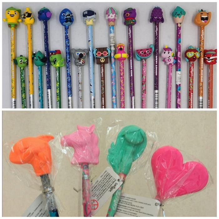 

X689 Ready Sale Smiggle Scented Pencil With Eraser Topper - Ori