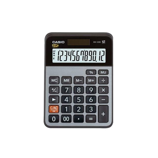 

X689 Casio Mx-120B - Kalkulator Toko/Dagang - Standard - 12 Digit Metal Faceplate Plastik