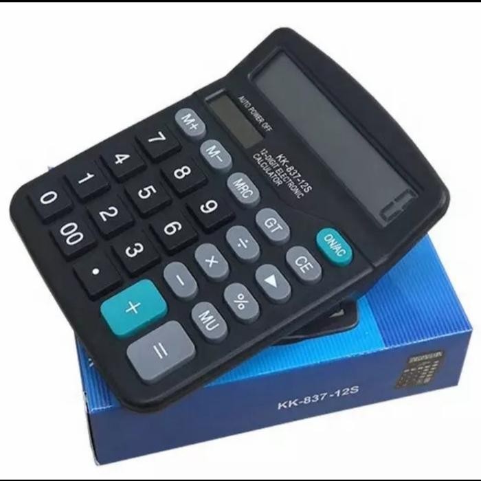 

X689 Calculator 12 Digit Ct 837 S Check Correct - Kalkulator Meja Ct 837S