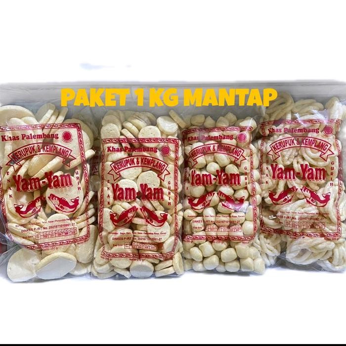 

Sale!! Paket 1Kg Kerupuk Mantap (Kancing,Mini,Getas,Sanggul)