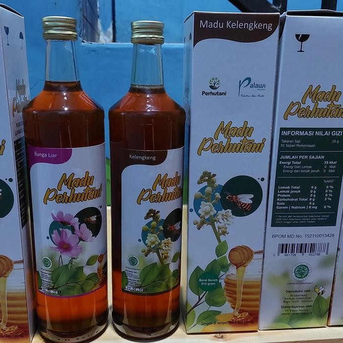 

madu perhutani asli klengkeng 650 ml