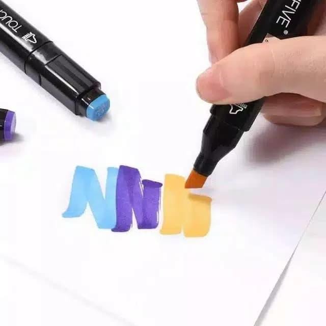 

Touchfive 40 Colors Twin Marker / Spidol Gambar Sketsa Copic Brush Pen