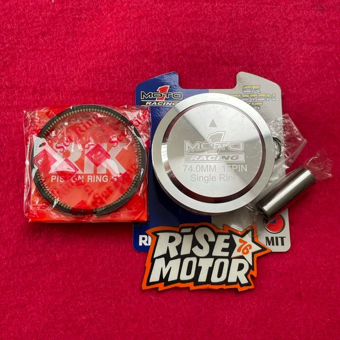 Piston Moto 1 74 Pen 15 Single Ring